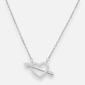 Collar Corazón Flechado Circones